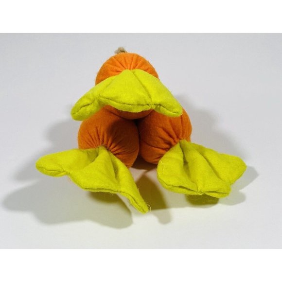 Fabric Carrots Felt Orange Easter Spring Farmhouse Filler Decor Rustic Garden - Picture 3 of 8